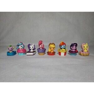 My Little Pony Sparkly Sweets Cutie Mark Crew Mini Figures MLP Hasbro 16 Pieces